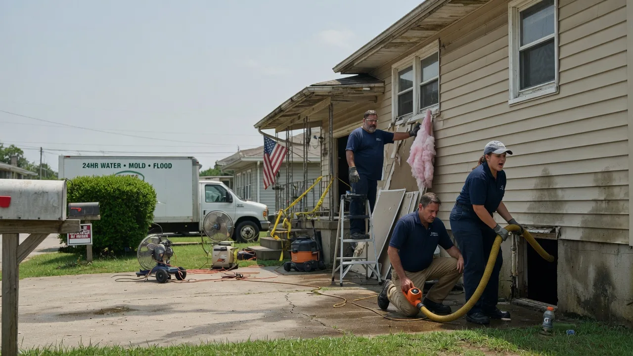 Water Damage Repair in Leggett, TX near me